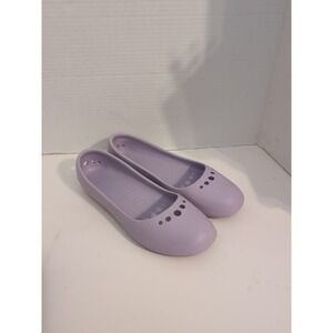 Crocs Light Purple Lilac Size‎ 9 Slip On  Shoes Women's Flats